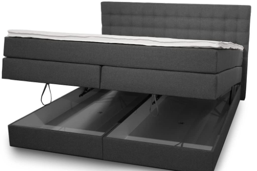 King Boxspringbett Test mit Bettkasten